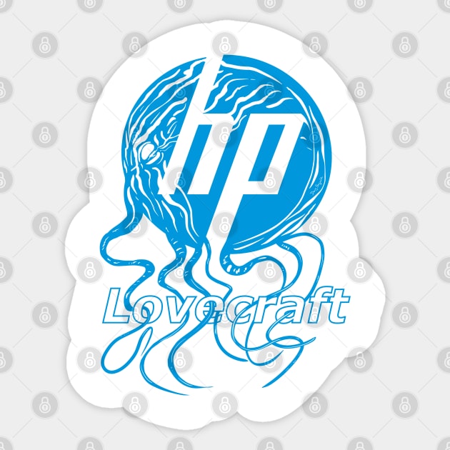 HP Lovecraft Monster Sticker by DougSQ